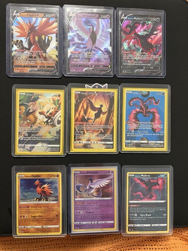 Lotto carte promo moltres - carte,