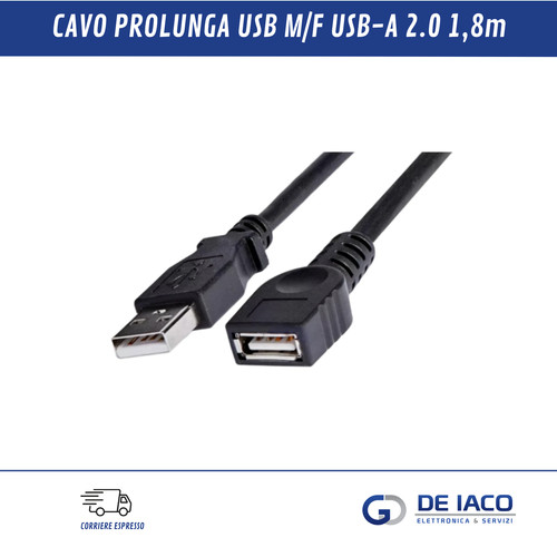Cavo prolunga maschio femmina - prolunga,