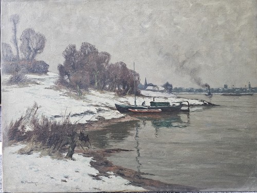 Dipinto olio alfred - dipinto,
