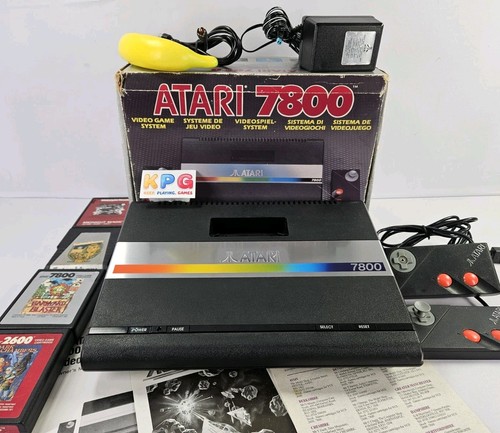 Atari 7800 con asteroidi