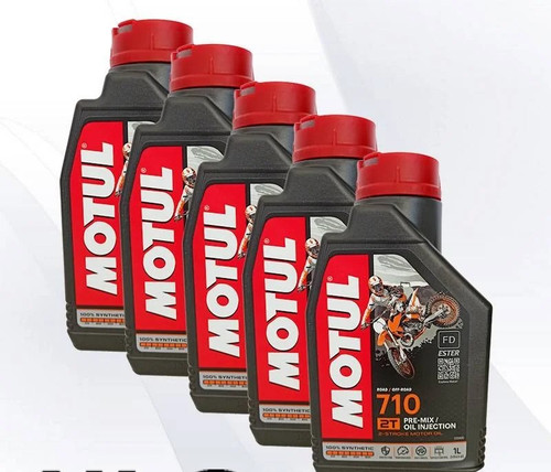 Motul 710 pack x5 - motul, 1l