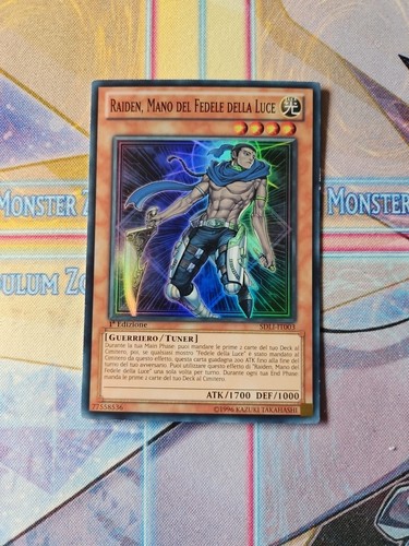 Raiden mano del - yu-gi-oh!,