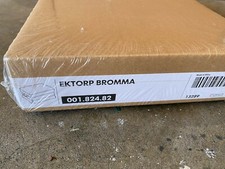NUOVO IKEA EKTORP BROMMA poggiapiedi poggiapiedi ottomano copertura antiscivolo - Idemo marrone chiaro