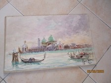 ALFREDO ZECCA ACQUERELLO SU