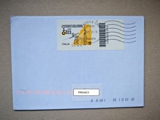 busta viaggiata con francobollo - Campionato Scherma Paralimpica - C.B. 2376