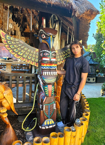 Totem palo legno - totem,