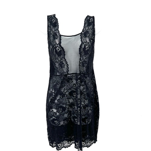 Abito chemise intimissimi nero - abito,