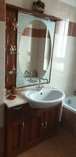 Mobile bagno in ciliegio pari al nuovo