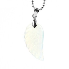 Collana ciondolo ala autentica