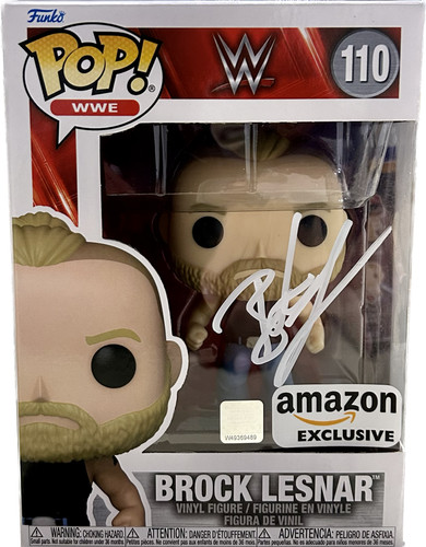 Brock lesnar firmato autografo - lesnar,