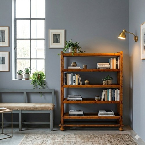 Libreria antica pioppo abete - libreria,