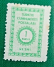 Francobollo 100. Turchia. Francobollo ordinario. Dalla collezione Bolaffi