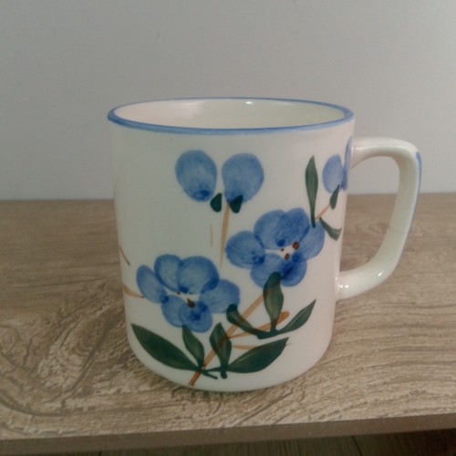 Tazza vintage gres dipinta - vintage, in