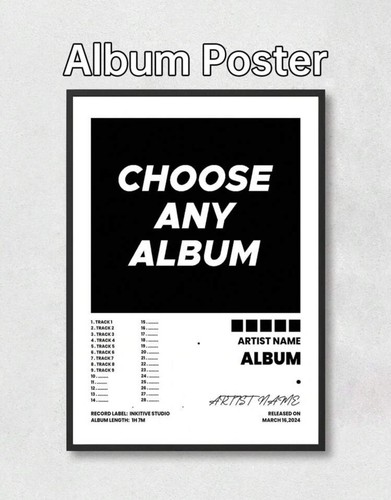 Poster qualsiasi album di - di,