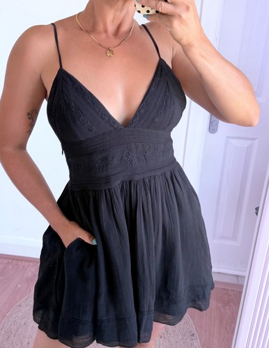 Zara mini abito ricamato - zara,