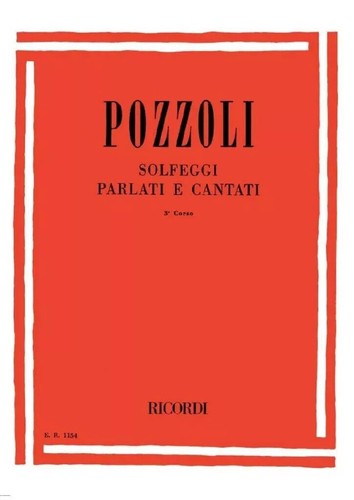 Pozzoli solfeggi parlati - solfeggi,