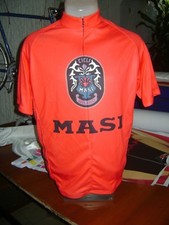 Maglia bici italia - rossa, masi