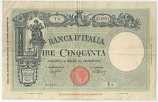 ITALY 50 lire 31.03.1943