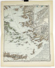 1897 Mappa tedesca della
