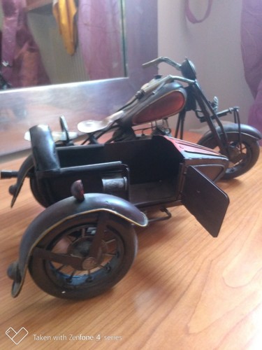 Modellino sidecar oggetto - sidecar,
