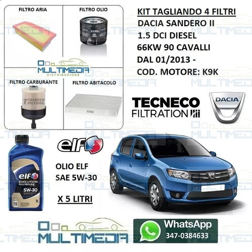 Tagliando filtri olio - 4,
