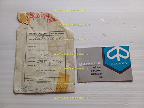Piaggio ciao c7e1t anni 70 - piaggio,