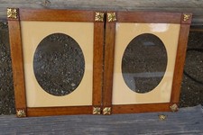 c.1840 coppia CORNICI IN NOCE