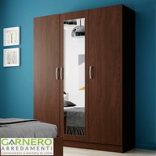 Armadio 3 ante battenti wengè