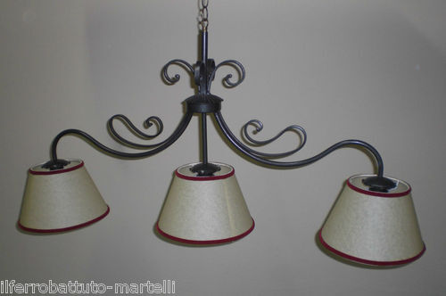 Lampadario bilancia ferro - bilancia, in