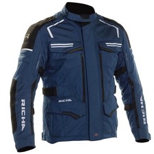 RICHA TOUAREG 2 NAVY UOMO 3 STRATI IMPERMEABILE GIACCA MOTO TOURING