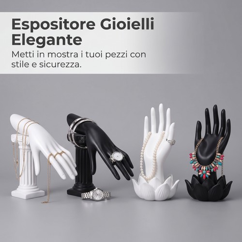 Mano espositiva gioielli - espositiva,
