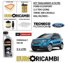 KIT TAGLIANDO 4 FILTRI E OLIO