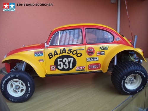 Tamiya sand scorcher 1980 - sand,