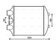 Intercooler aria carica AVA