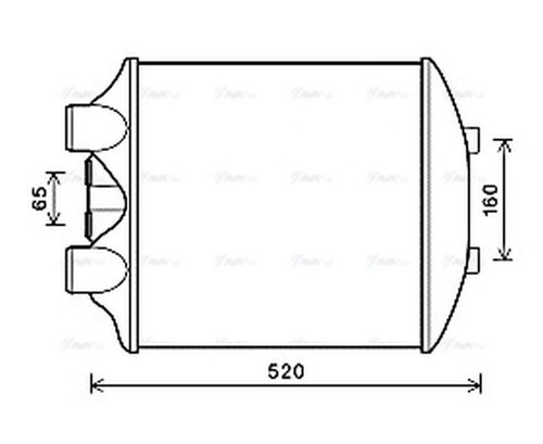 Intercooler aria carica ava - aria,