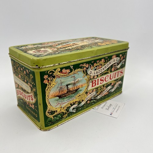 Scatola latta vintage da - in,