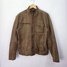 Giacca pelle Cole Haan uomo