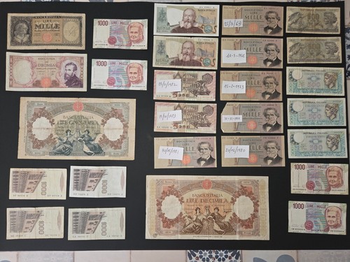 Lotto collezione banconote - lotto,
