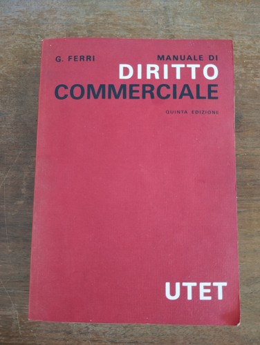 Manuale diritto commerciale - diritto,