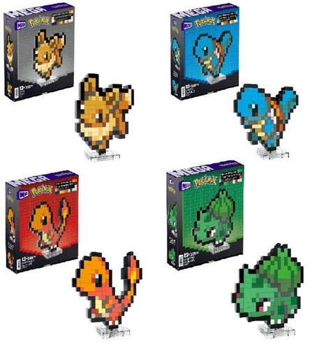 Pokémon pixel art set - pixel, da