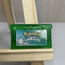 Gioco POKEMON SMERALDO ITALIANO ORIGINALE NINTENDO GAME BOY GBA - New Battery