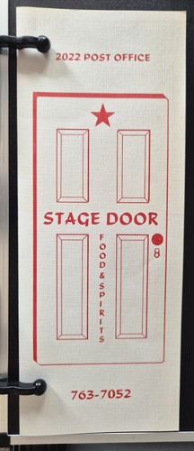 Stage door food spirits - &,