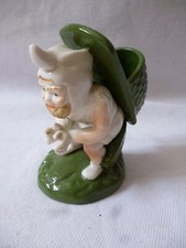 England viktorianisches Zeitalter Zwerg mit Kiepe Victorian Porcelain Dwarf