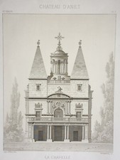 Chapelle Facade CHATEAU ANET