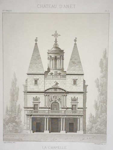 Chapelle facade chateau - chapelle,