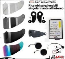  RICAMBI E VISIERE PER CASCO MODULARE ORIGINE DELTA  CON INTERFONO BLUETOOTH 