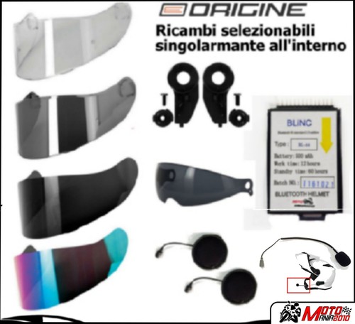 Ricambi visiere per casco - ,