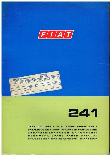 Fiat 241 furgone pick up - fiat,