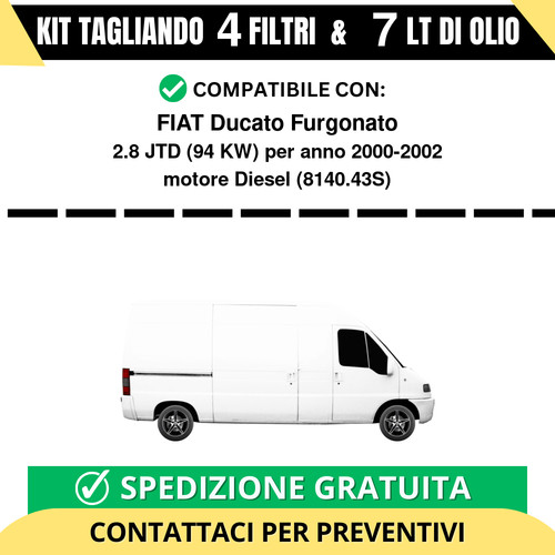 Tagliando per fiat ducato - tagliando,