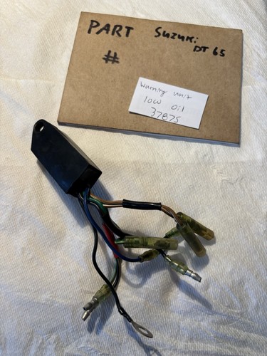 Suzuki low oil warning - 65,
